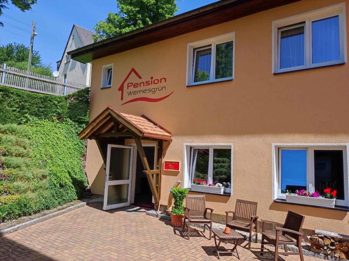 Pension Wernesgruen Bagian luar foto