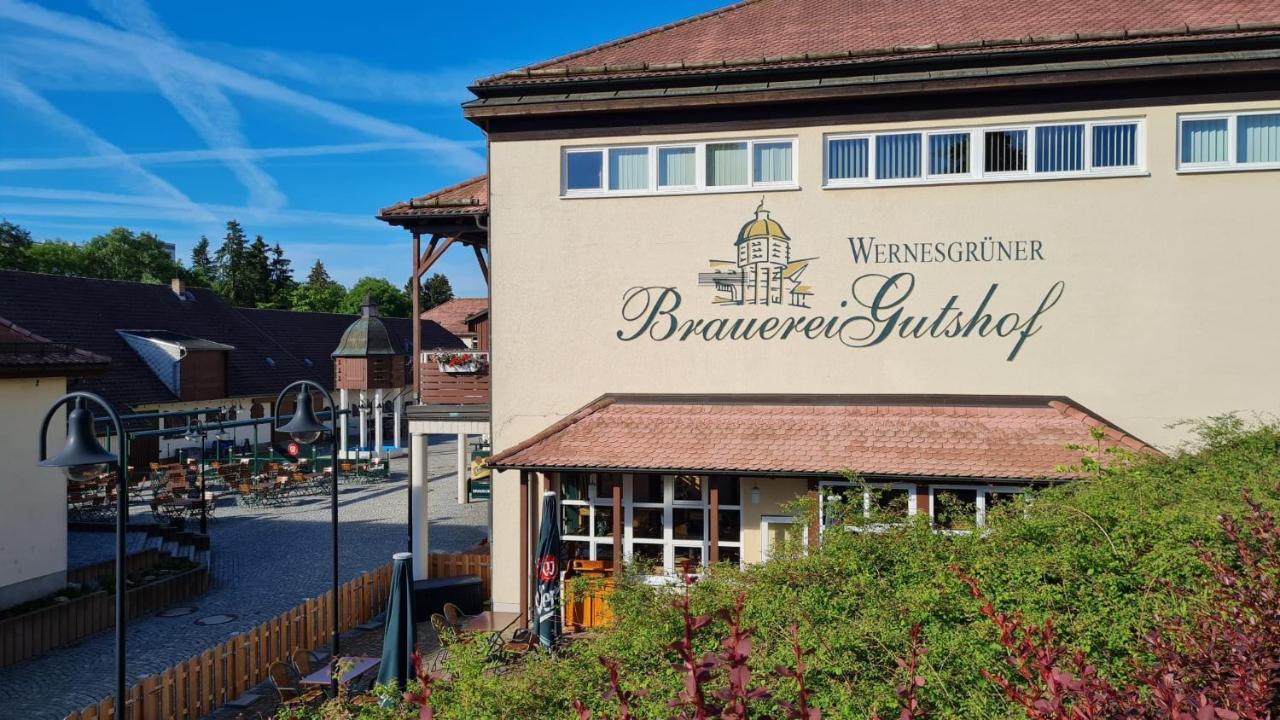 Pension Wernesgruen Bagian luar foto