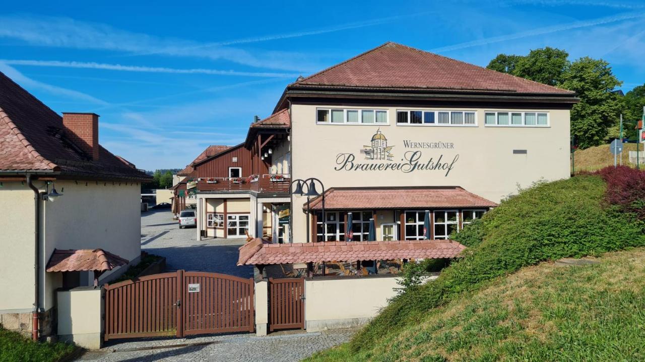 Pension Wernesgruen Bagian luar foto